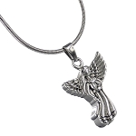 Angel Cremation Jewelry Stainless Steel