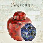 Cloisonne Urns