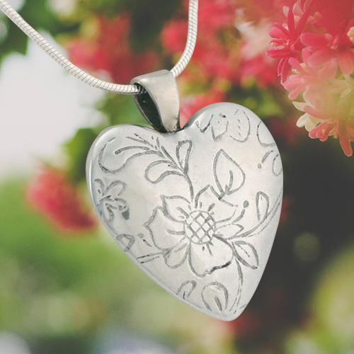 Heart Cremation Jewelry