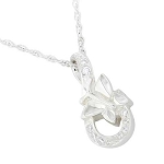 Butterfly Infinity Cremation Jewelry for Ashes