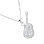 Guitar Pendant and Necklace for Ashes