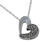 Inside My Heart Cremation Jewelry