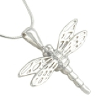 Dragonfly Cremation Jewelry Pendant for Ashes