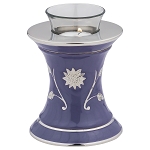 Grace Lavender Blue Tealight Urn