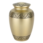 Classic Laurel Gold Urn - Extra Large 