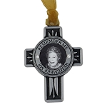Pewter Cross Memorial Ornament