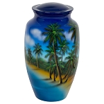 Palm Trees Cremation Urn