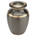 Dignity Gray Brass Urn - Extra Small