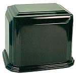 Arch Cultured Marble Urn for Two - Dark Green
