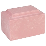 Pink Classic Cultured Marble Urn