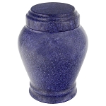 Cobalt Marble Extra Small Urn