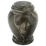 Empire Green Marble Extra Small Urn