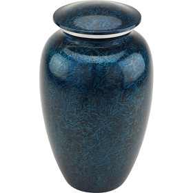 Starry Night Blue Urn for Ashes