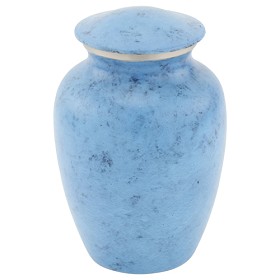 Boulder Blue Cremation Urn - Extra Small