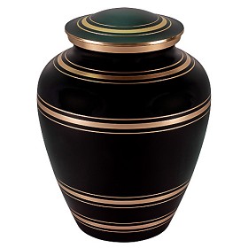 Elite Onyx II Brass Cremation Urn