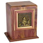 Forest Tile Cedar Urn