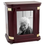 Rosewood Hall Photo Chest Urn - Howard Miller